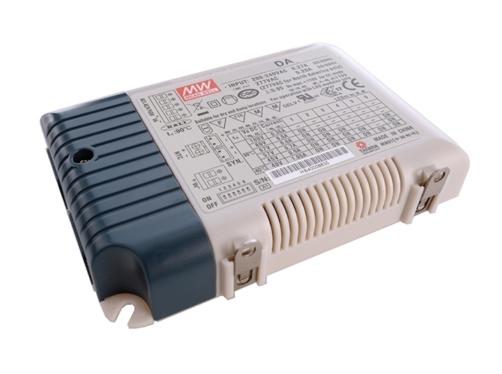 40W-LED-Trafo-350mA-500mA-700mA-1050mA-43-700-01040 LED Netzteil mit DALI PUSH Dimmer CC-Strom bis 42W 350mA 500mA 700mA 900mA 1050mA
