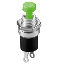 95-839-00004-drucktaster-gruen Taster Drucktaster Schliesser Grüner Kopf