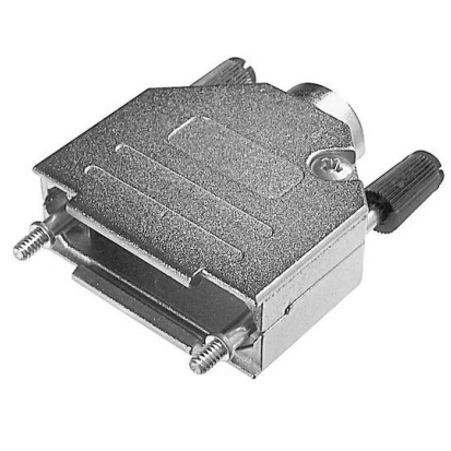 37pol-Sub-D-Haube-Vollmetall-40-871-00455-MMMMM 37pol SUB-D Haube Metall Vollmetall