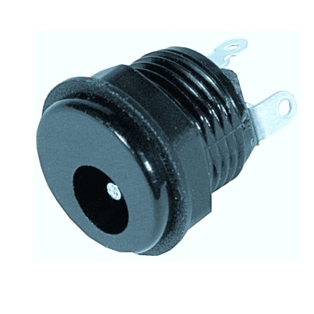 93-862-00052_B1 5,5x2,5mm Hohlstecker Buchse Einbaubuchse rund isoliert