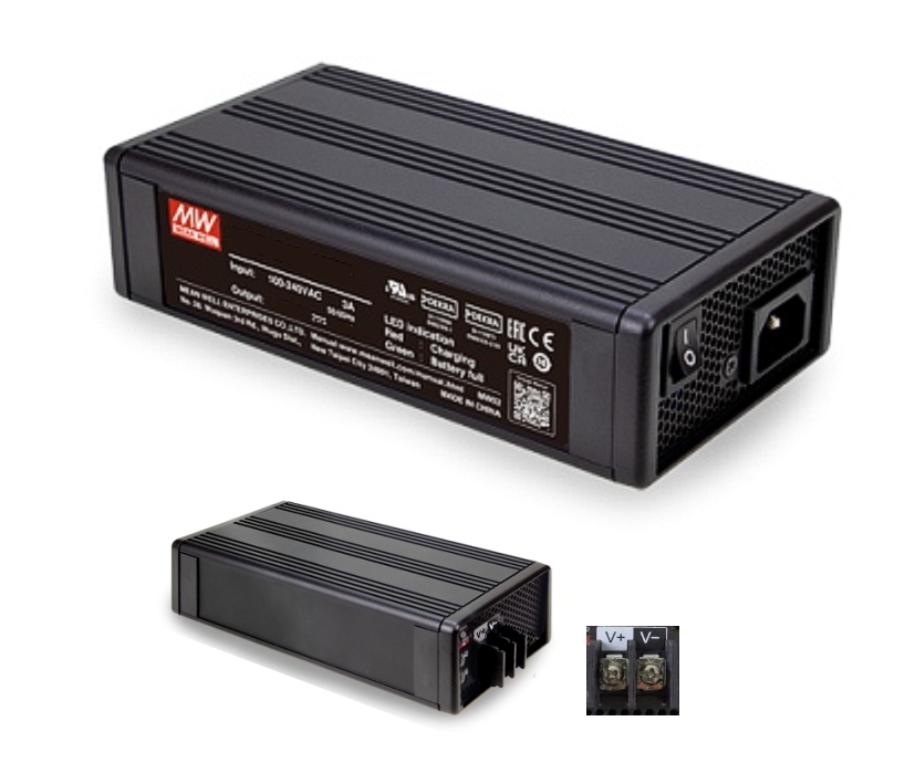 12V_Ladegeraet_Bleiakku_B01_33-455-01205 12V Ladegerät für Lithium oder Bleiakkus 20-180Ah für alle 12V Akkus bis 13,5A Ladestrom