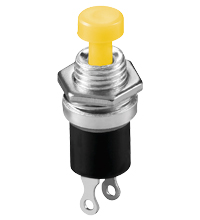 95-839-00005-drucktaster-gelb Taster Drucktaster Schliesser Gelber Kopf