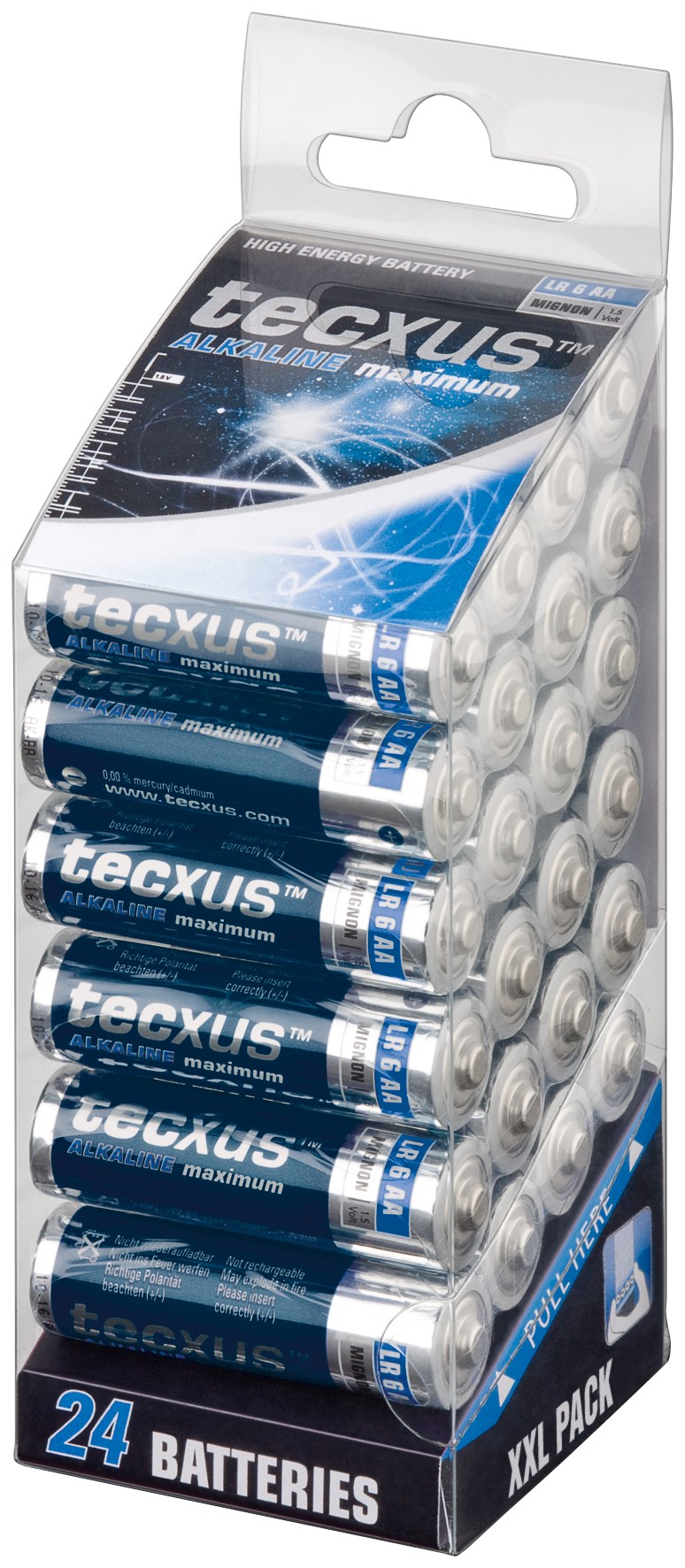 33-460-01340-23818_packaging AA Mignon Batterie Alkaline 1,5V 24-Stück Packung