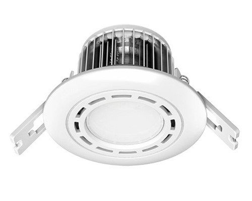 32-100-06010_7W_Downlight_100mm 230V LED Downlight 7W 3000K Warmweiss 630lm dimmbar 100mm