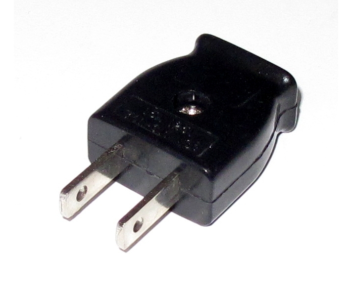 USA-Stecker_2polig_B2023_39-870-00580_B4 USA Netzstecker US Stecker 2polig 125V 15A