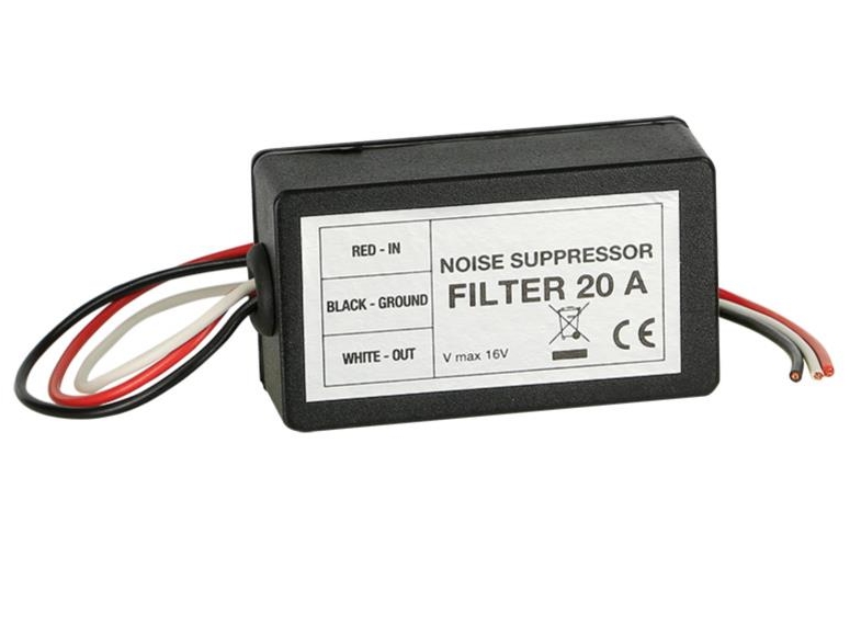 41-105-00005_20A 12V KFZ Entstörer Entstörfilter bis 20A