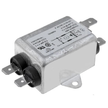 35-656-00720_netzfilter_01 Netzfilter 230V 6,5A Entstör-Filter mit Entstörkondensator SIFI EMV EMI RFI Filter