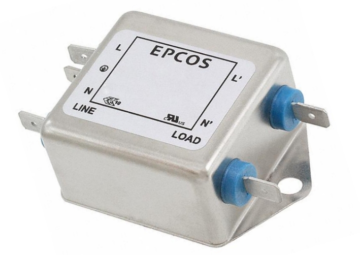 SIFI-16A-Netzfilter-Entstoerfilter-35-656-00560 Netzfilter 20A 250V SIFI Entstör-Filter 2x0,43mH+0,1uF+2x4,7nF EMV EMI RFI Filter