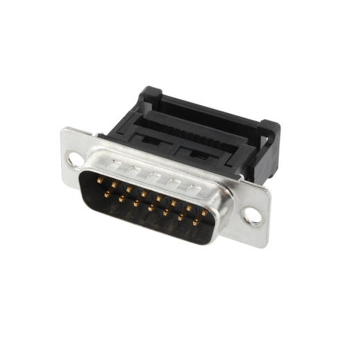 15pol-Sub-D-Stecker-40-871-00026 SUB-D 15pol Stecker Schneid-Klemm 2-reihig für Flachbandkabel