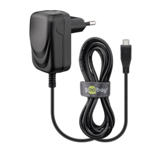 Netzteil_mit_MICRO_USB_stecker_93-815-04620 5V Netzteil Micro USB für Smartphones Eingang 230V USB Netzteil