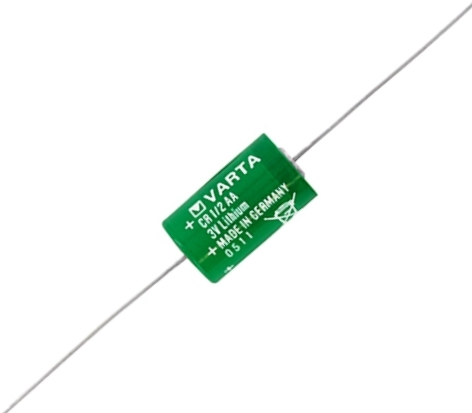 33-460-00090 3V Batterie Lithium 1/2AA mit Drähten axial