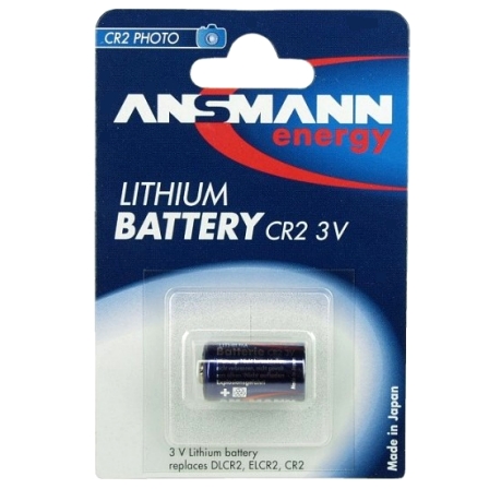 33-460-00435_CR2_Ansmann CR2 Lithium Batterie mit 3Volt Abm 27x15,5mm