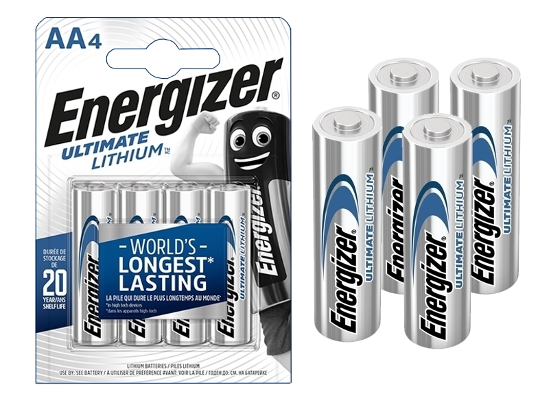 33-460-00671_Lithium_Mignon_FR6_2021 AA Mignon Batterie Lithium LR6 ** 4-er Pack