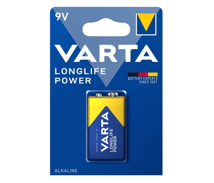33-460-00039_9V_Varta 9V Batterie Varta Blue Alkaline 6LR61 9V Block