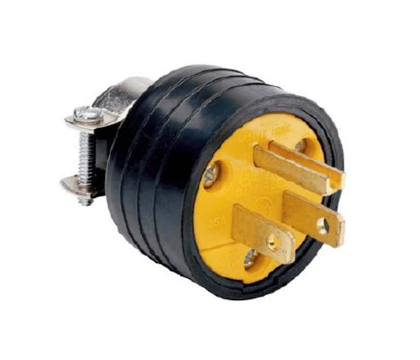 USA Netzstecker NEMA5-15 US 3pol 125V 15A mit Schutzleiter Gummitülle USA Netzstecker NEMA5-15 US 3pol 125V 15A mit Schutzleiter Gummitülle