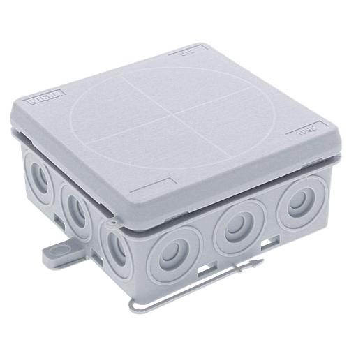 39-830-00110_Abzweigkasten_B01 Verteiler Abzweigkasten Kabeldose 86x86x40mm