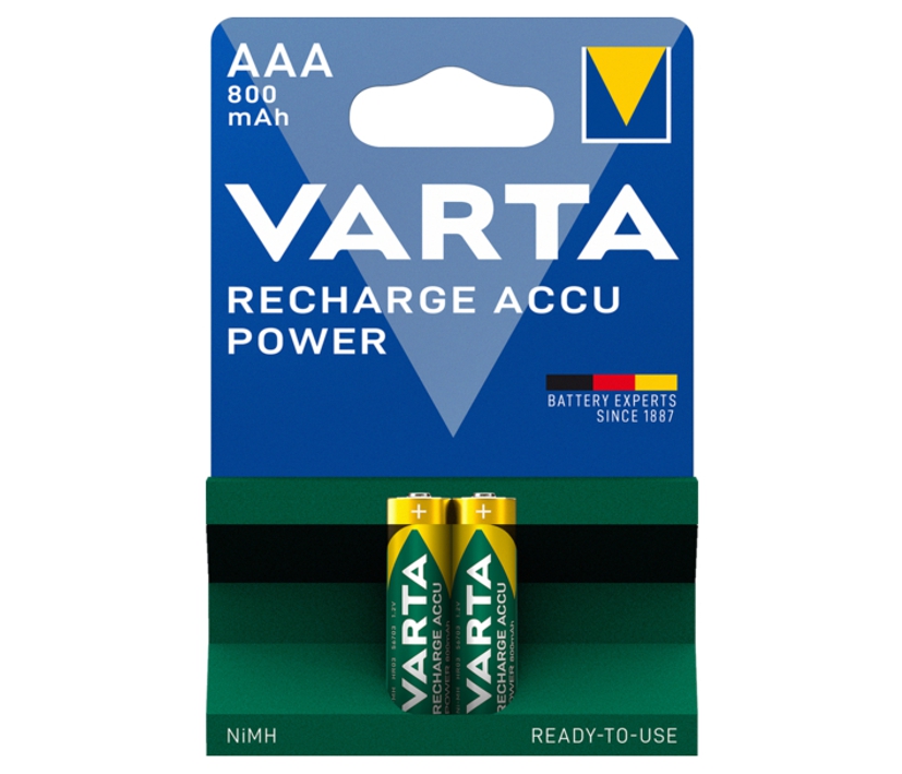 AAA 800mA Micro Akku 2er Pack Ersatzakku für Funktelefon aller Art Gigaset und andere Geräte aller Art