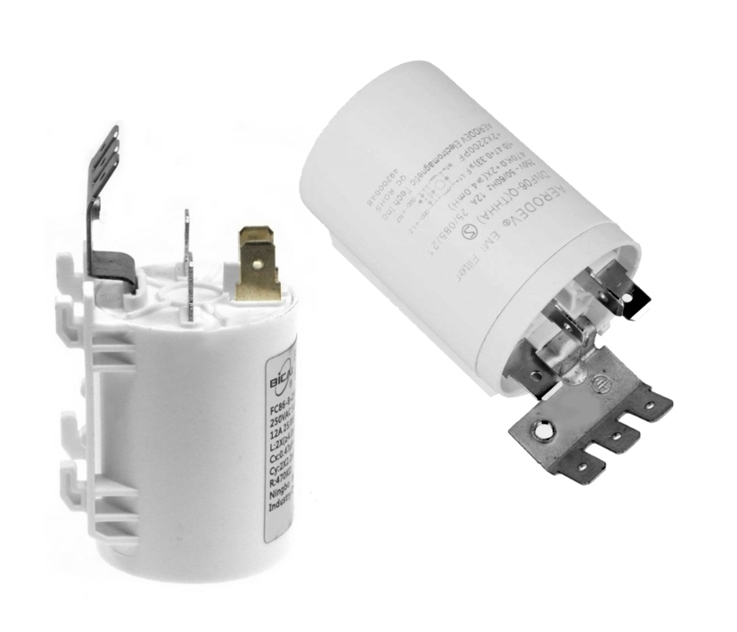 Netzfilter mit Entstörkondensator 5pol 0,47uF 2200pf 2x4mH 39x62mm 12A Entstör-Filter Netzfilter mit Entstörkondensator 5pol 0,47uF 2200pf 2x4mH 39x62mm 12A Entstör-Filter