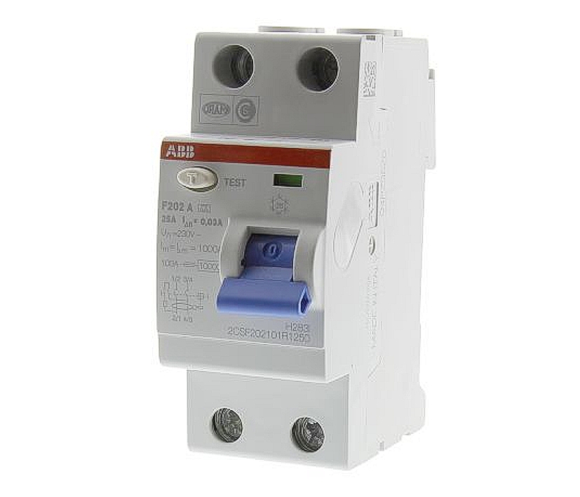 25A_FI-Automat_31-888-02050 25A FI-Schutzschalter 30mA Fehlerstromschutzschalter 25A 2pol 30mA