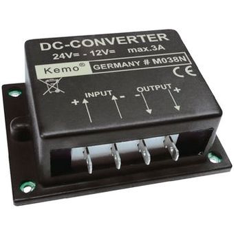 92-477-00196-kemo-m038n-BIG Spannungswandler 24V auf 12V 3A DCDC Wandler