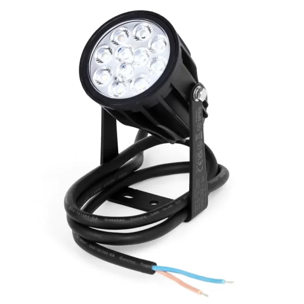 6W RGB-WW LED Scheinwerfer 230V IP66 550LM Alugehäuse FUTC04 WLAN APP Gartenstrahler