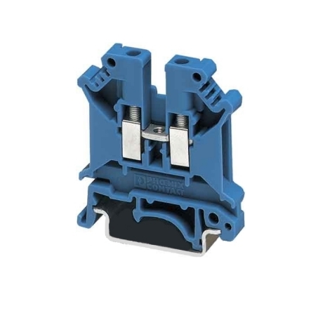 Klemme_Blau_39-798-00160_UK5N Klemme UK5N blaue Durchgangsklemme Reihenklemmen Blau N-Klemme