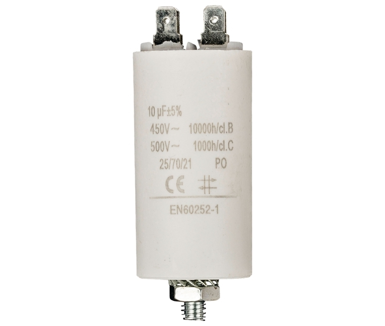 Motorkondensator_29-719-00635_2020_OK 10uF Motorkondensator MKP 10uF 450V 35x59mm M8