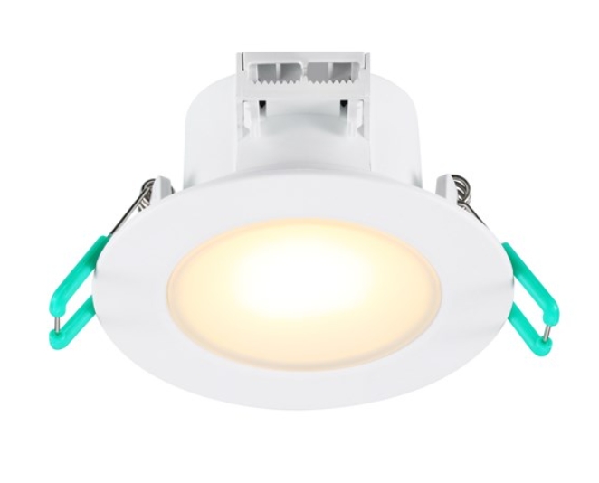 IP65_LED_Downlight_32-100-02460_B3 230V LED Einbaustrahler IP65 Downlight 6W 610lm 2700-3000-4000K schaltbar weiß