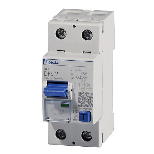 31-888-02055 25A FI-Schutzschalter 30mA Fehlerstromschutzschalter 25A 2pol 30mA Typ-A