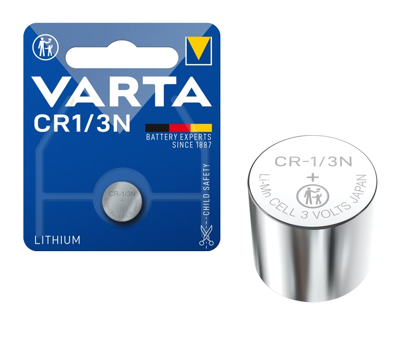 CR1/3N Batterie Lithium 3Volt ersetzt 2L76 CR11108 6131 DL1/3N K58L