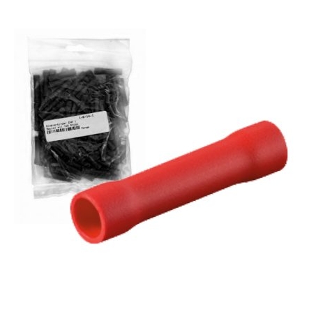 Stossverbinder_Rot_45-821-00605_2022 Stossverbinder Rot 0,5-1,5qmm 100-Stück Pack