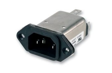 35-656-00700-Netzfilter-Kalltgeraete-10A-250v Netzfilter 230V 10A Entstör-Filter IEC C14 Kaltgeräte EMV EMI RFI Filter