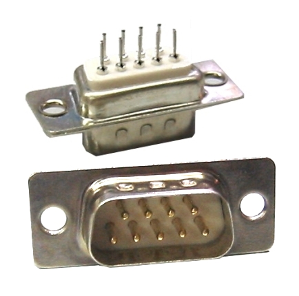 4bca54d0e6d94266690a2e3a638d75eb SUB-D 9pol Stecker PRINT gerade 2-reihig