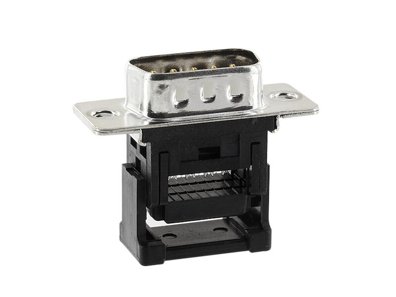 40-871-00025_9pol_Sub-D_Flachbandkabel_B2023_ECON SUB-D 9pol Stecker Schneid-Klemm 2-reihig für Flachbandkabel