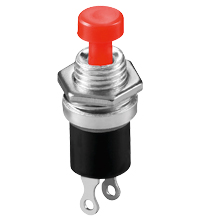 95-839-00007-drucktaster-rot Taster Drucktaster Schliesser Roter Kopf
