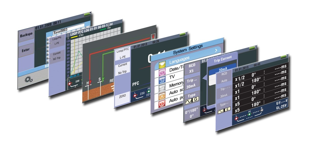 VDE0100-Tester-Display-Software-90-798-02755